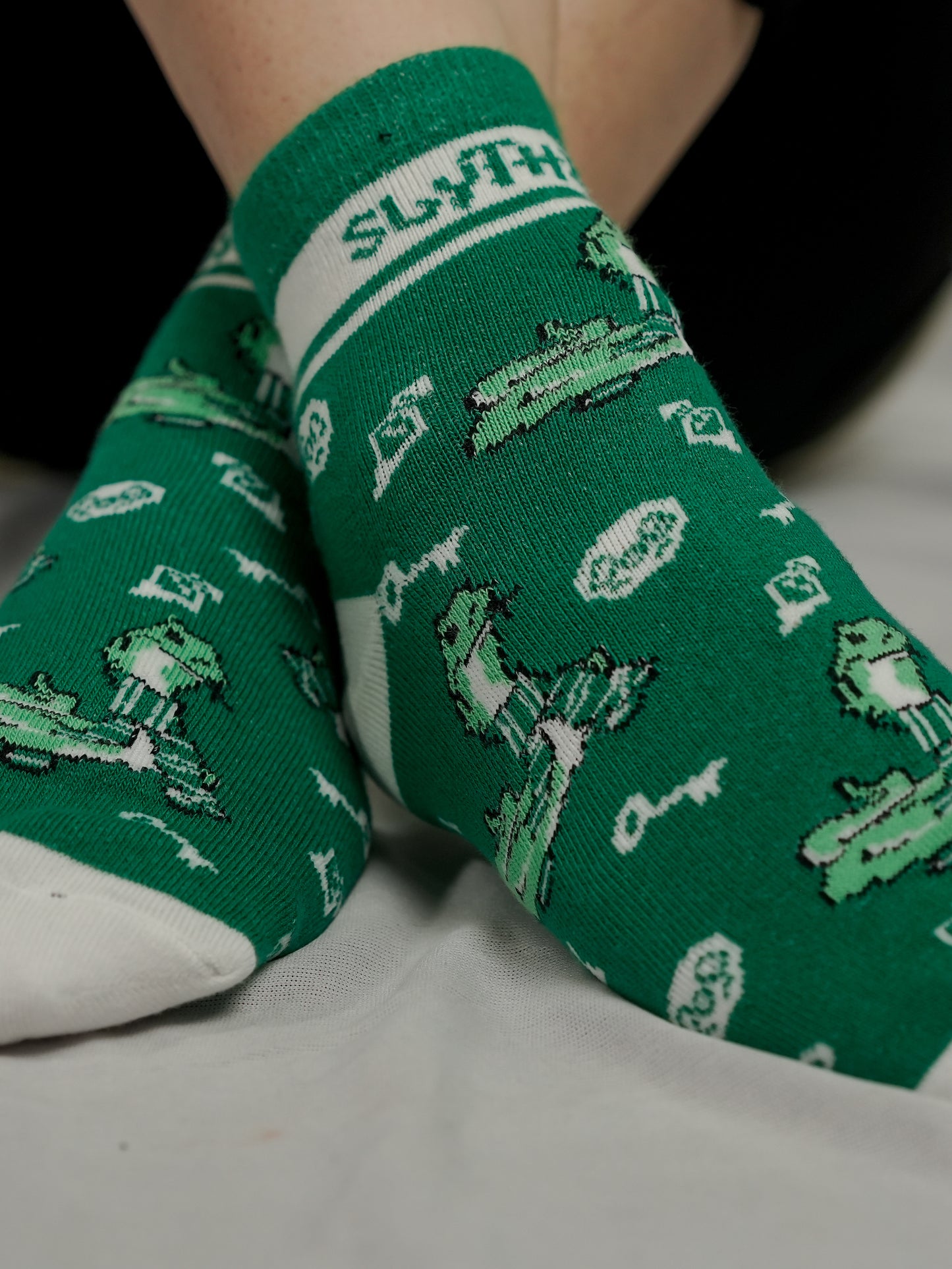 Harry Potter Socks Women (Slytherin & Ravenclaw Combo)